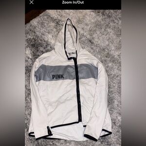 Pink brand zip up